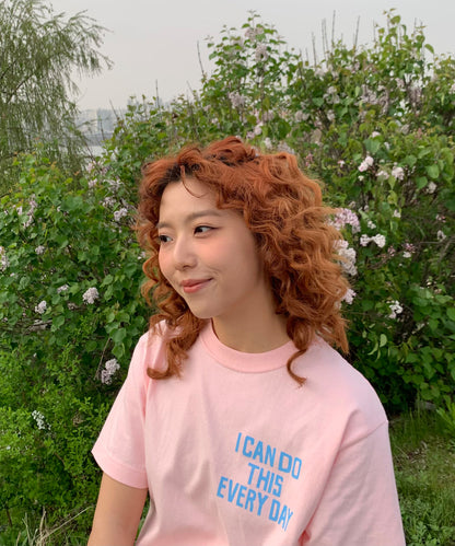 ICANDO LOGO TEE (Pink)