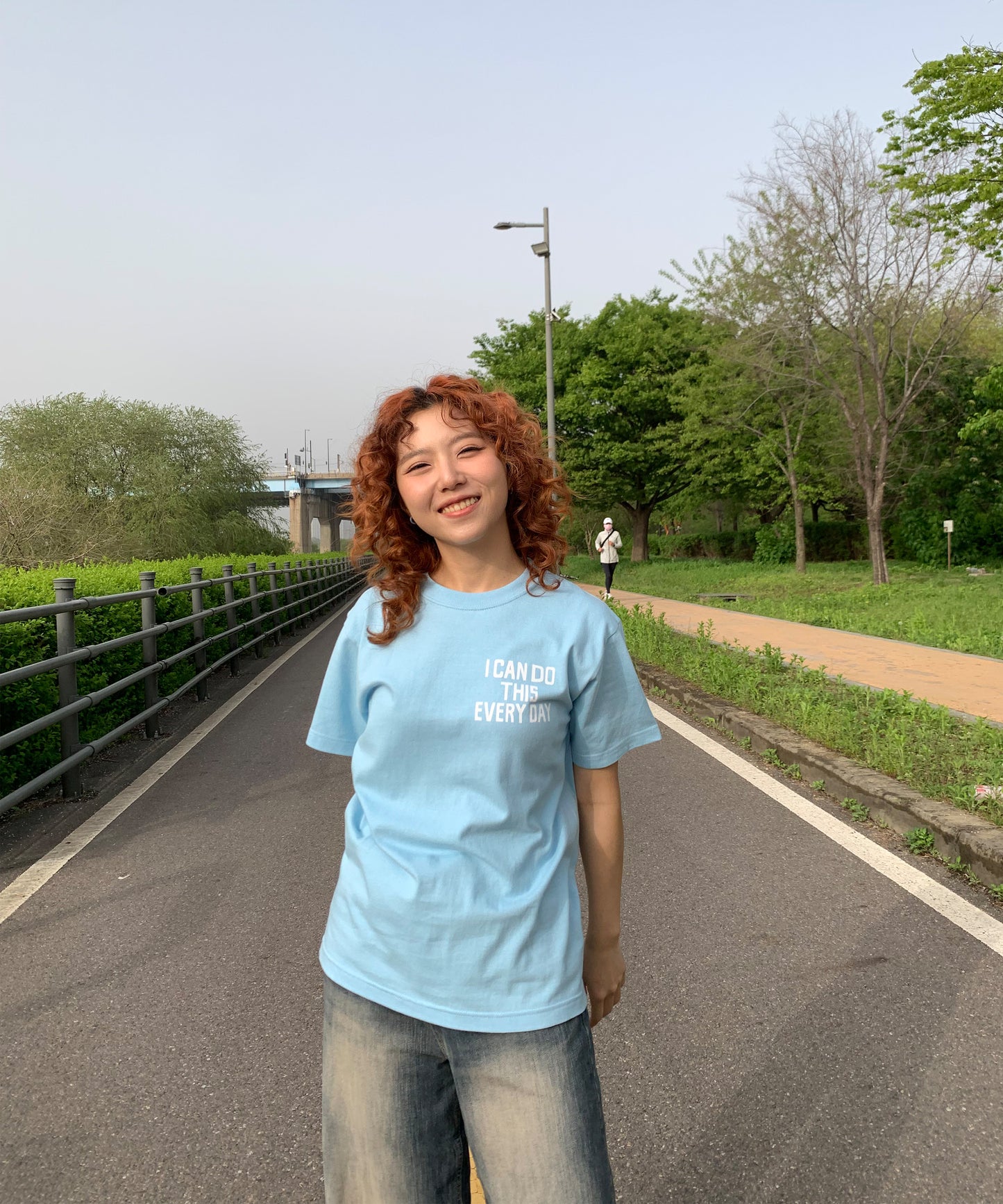 ICANDO LOGO TEE (Sky blue)